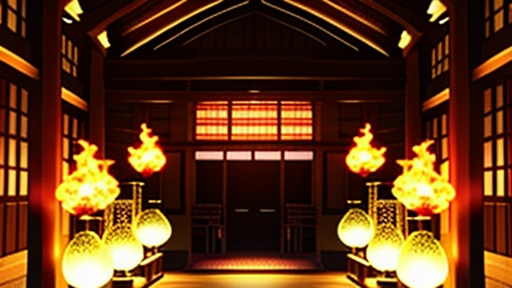 お盆の迎え火と送り火